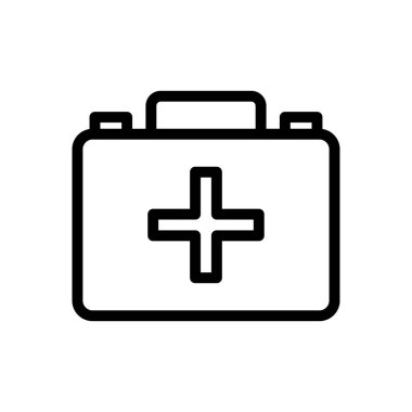 kit vektör ince çizgi simgesi