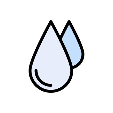 vektör düz renk simgesini bırak