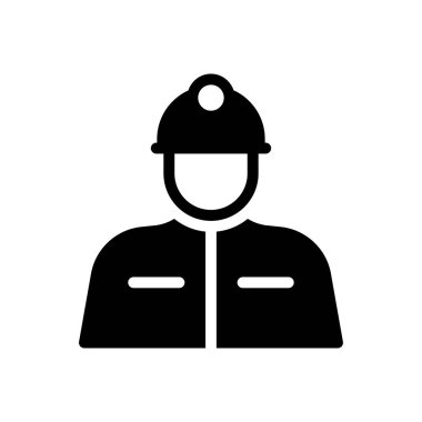 Güvenlik vektörü simgesi düz simgesi