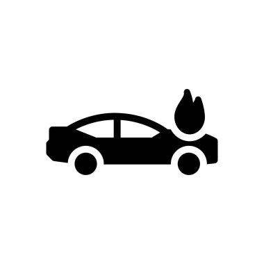 Yazdırma vektörü düz simgesi