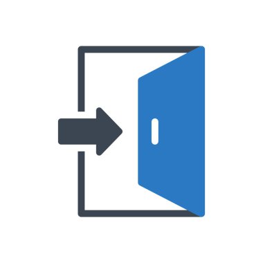 vektör renk simgesini aç