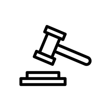 çakıl vektörü ince çizgi simgesi