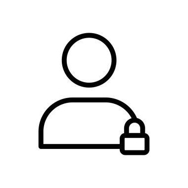 özel vektör ince çizgi simgesi