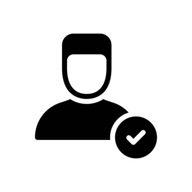 Sertifikalı vektör düz simgesi