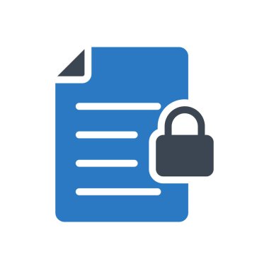 vektör kabartma renk simgesini kilitle