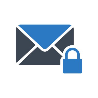 vektör kabartma renk simgesini kilitle