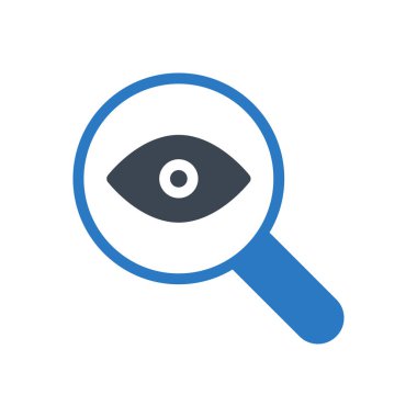 görünür vektör renk simgesi