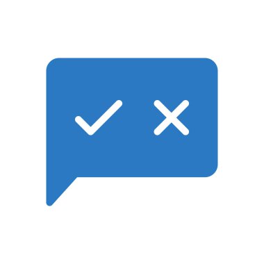 Doğrulanmış vektör renk simgesi