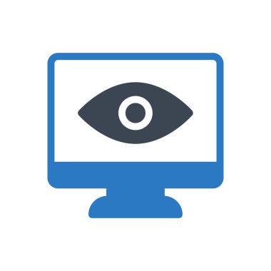 görünür vektör renk simgesi