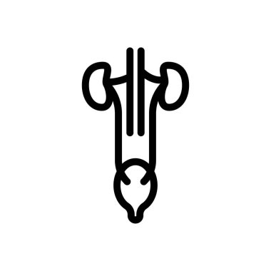 üreme vektörü ince çizgi simgesi