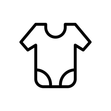 çocuk vektör ince çizgi simgesi