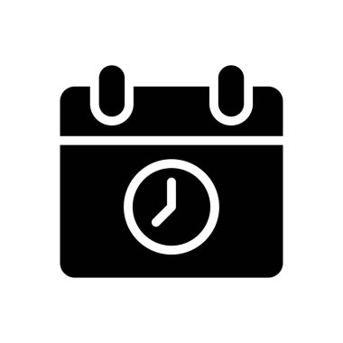 takvim vektörü renk simgesi