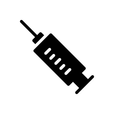 Şırınga vektörü renk simgesi