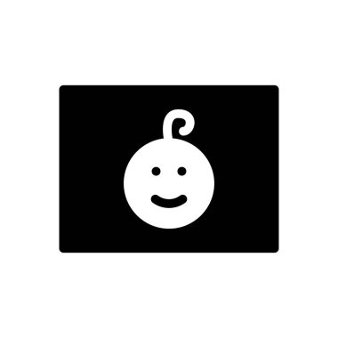 çocuk vektör renk simgesi