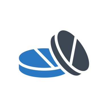 haplar vektör renk simgesi