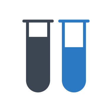 Tüpün vektör renk simgesi