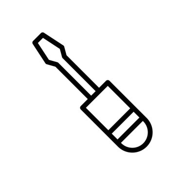 vektör ince çizgi simgesini düzelt