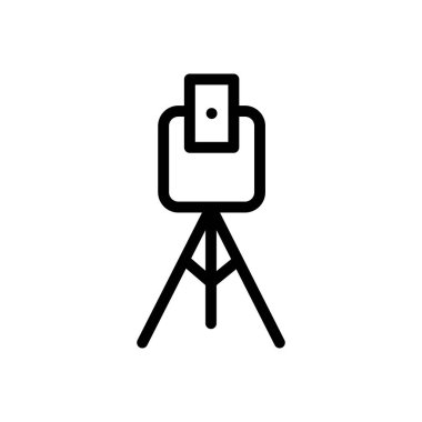 anket vektörü ince çizgi simgesi