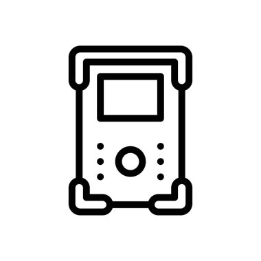 mühendislik vektörü ince çizgi simgesi