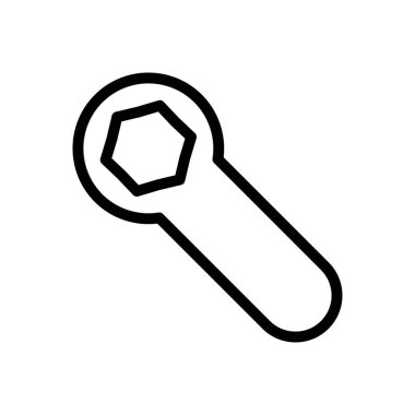 vektör ince çizgi simgesini düzelt