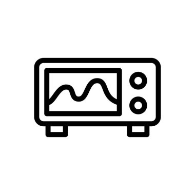 vektör ince çizgi simgesini izle