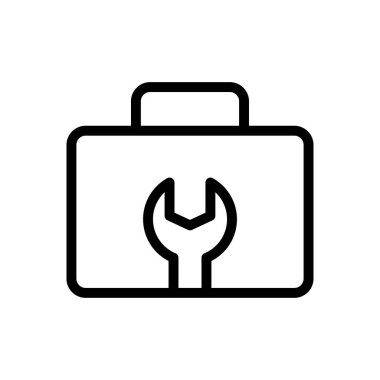 Kits vektör ince çizgi simgesi