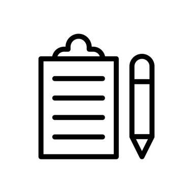 proje vektörü ince çizgi simgesi