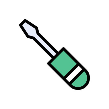 vektör düz renk simgesini düzelt