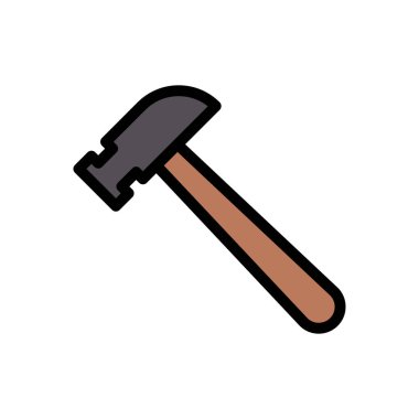 araçlar vektör düz renk simgesi