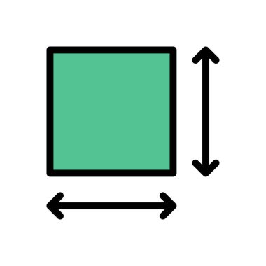 mühendislik vektörü düz renk simgesi