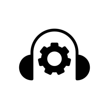 Mühendis vektör düz simgesi