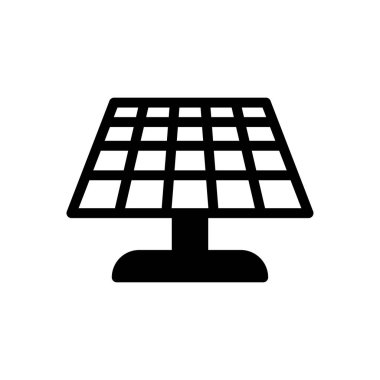 panel vektör düz simgesi