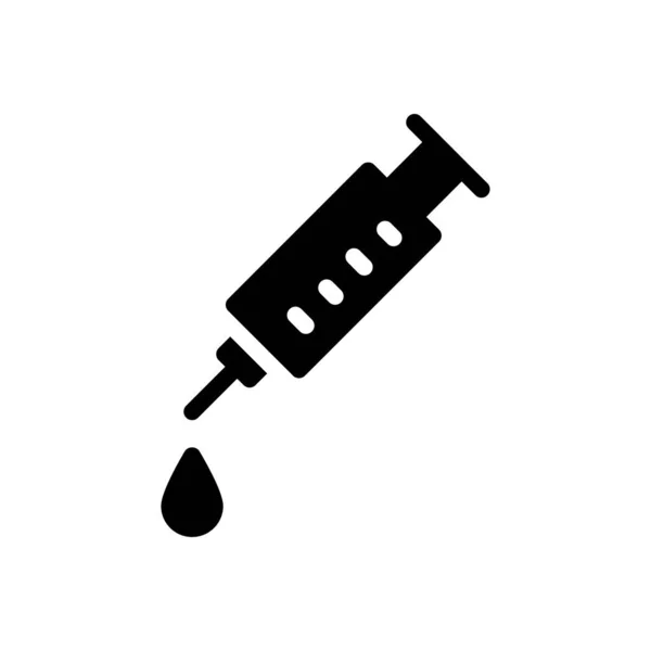 Injectie Vector Glyph Kleur Pictogram — Stockvector