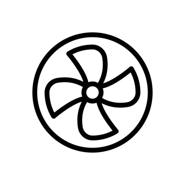 Иконка Вектора Вентилятора — стоковый вектор