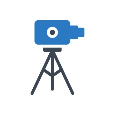 Ölçüm vektörü kabartma renk simgesi