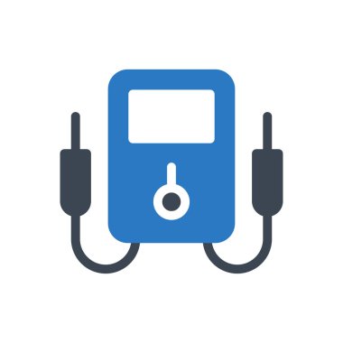 ampere vektör renk simgesi