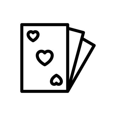 oyun vektörü ince çizgi simgesi