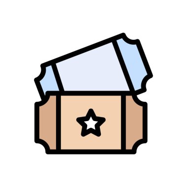 riffle vektör düz renk simgesi