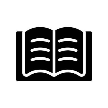 vektör düz simgesini aç