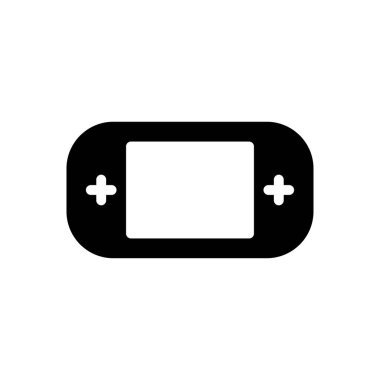 oyun vektörü sembolü düz simge