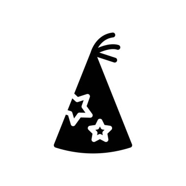 hat vektör düz simge