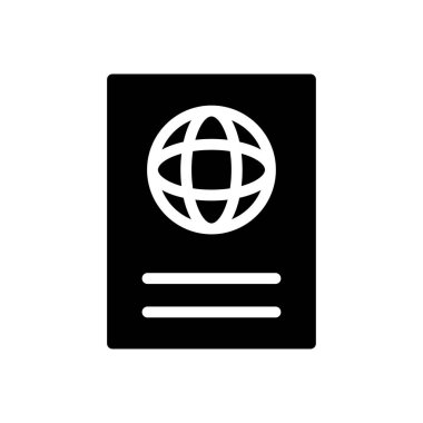 özdeşlik vektörü düz simgesi