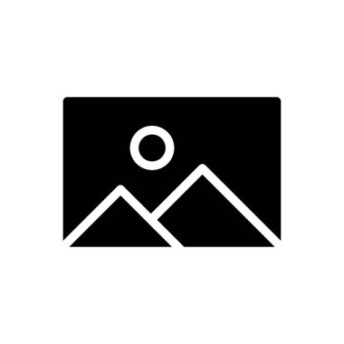 fotoğraf vektörü düz simge