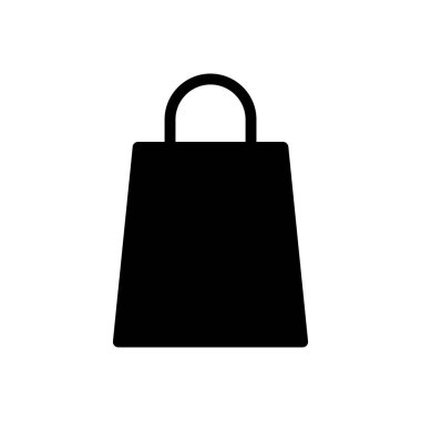 Alışveriş vektörü simgesi düz simgesi