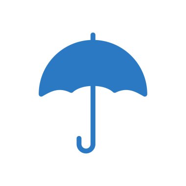 yağmur vektörü renk simgesi