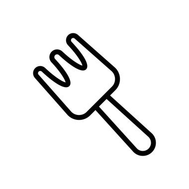 tarım vektörü ince çizgi simgesi