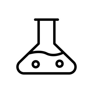 beher vektörü ince çizgi simgesi