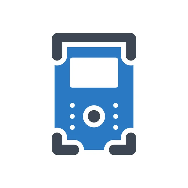 Engineering Vector Glyph Kleur Pictogram — Stockvector