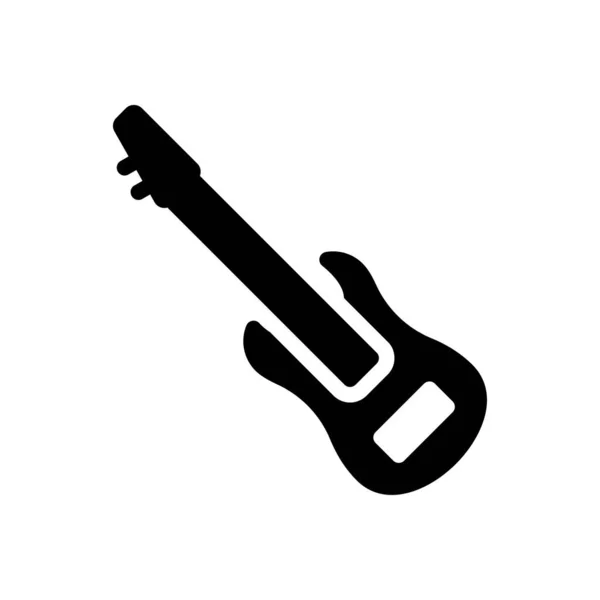 Music Vector Glyph Flat Icon — Stock Vector