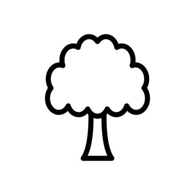 doğa vektörü düz renk simgesi